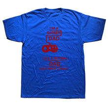 Load image into Gallery viewer, I'm A Gamer Dad Fathers Day  Gaming T Shirt