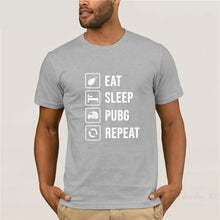 Load image into Gallery viewer, Eat Sleep PUBG Repeat T Shirt