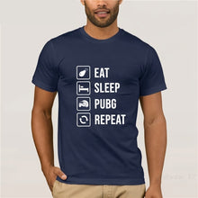 Load image into Gallery viewer, Eat Sleep PUBG Repeat T Shirt