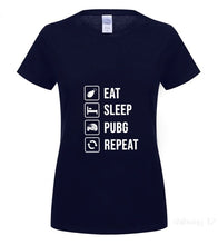 Load image into Gallery viewer, Eat Sleep PUBG Repeat T Shirt