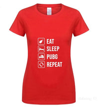 Load image into Gallery viewer, Eat Sleep PUBG Repeat T Shirt