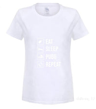 Load image into Gallery viewer, Eat Sleep PUBG Repeat T Shirt