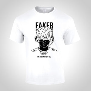 League of Legends champion LCK Team SKT FAKER T-shirt