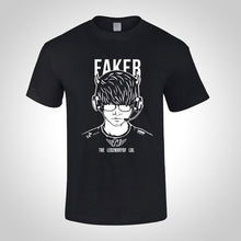 Load image into Gallery viewer, League of Legends champion LCK Team SKT FAKER T-shirt