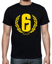 Load image into Gallery viewer, Rainbow Six Siege Men's Black T Shirt