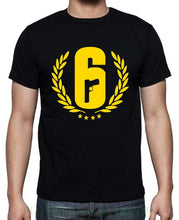 Load image into Gallery viewer, Rainbow Six Siege Men's Black T Shirt
